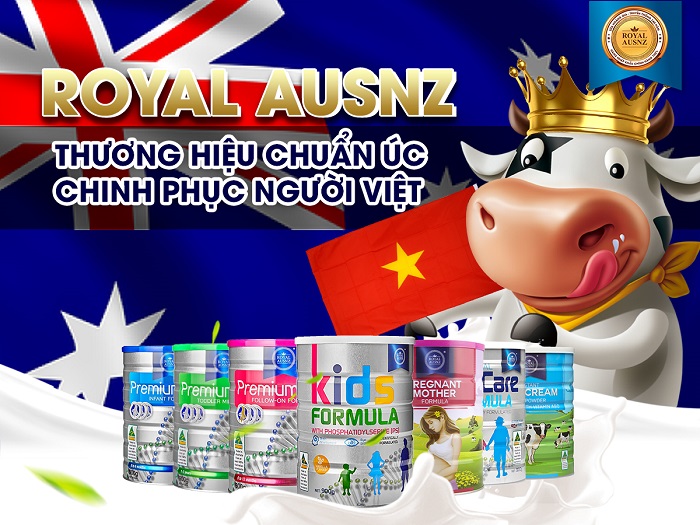 Sữa hoàng gia Úc chinh phục người Việt