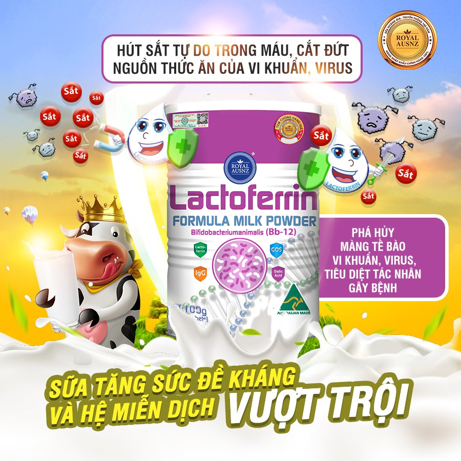 Lactoferrin Formula Milk Powder Bifidobacteriumanimalis (Bb-12)