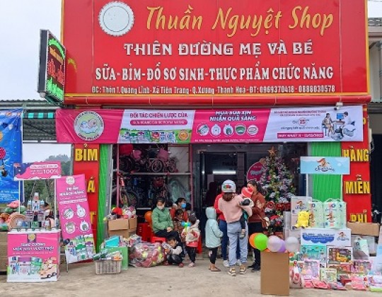 Chuyến trade and show không hề nhỏ tại shop Thuần Nguyệt - Thanh Hóa