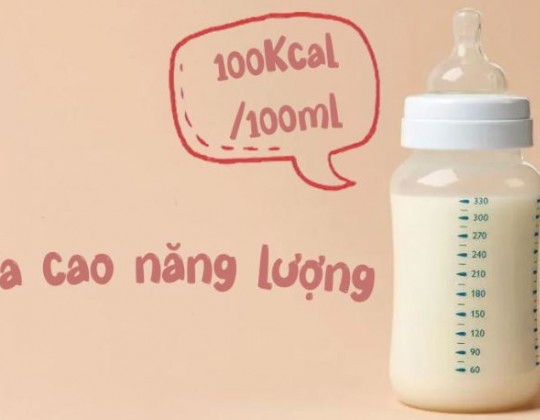 Sữa cao năng lượng cho bé: Sử dụng sao để hiệu quả?