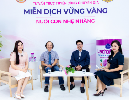 Talkshow “MIỄN DỊCH VỮNG VÀNG – NUÔI CON NHẸ NHÀNG”: Đồng hành cùng ba mẹ trên hành trình chăm con chủ động