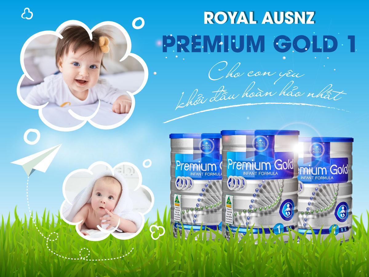 Premium Gold 1 - Bí quyết giúp bé hấp thu khỏe