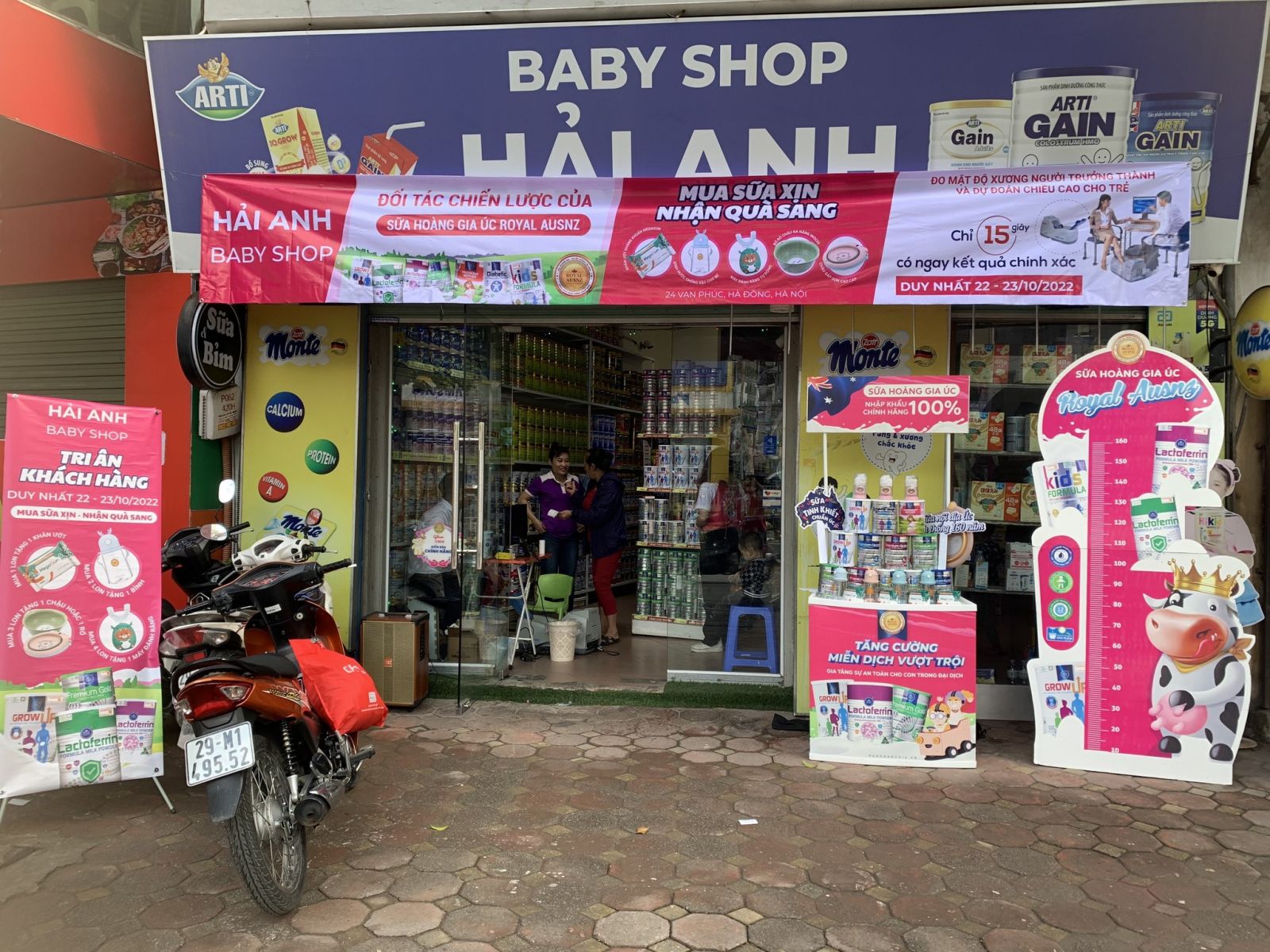 Trade & Show tại Baby Shop Hải Anh