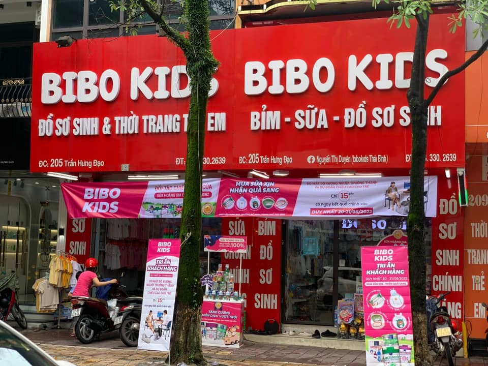 Shop Bibo Kids tại Thái Bình