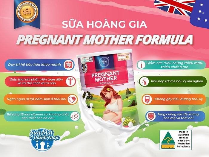 Sữa Hoàng Gia Úc Pregnant Mother Formula 