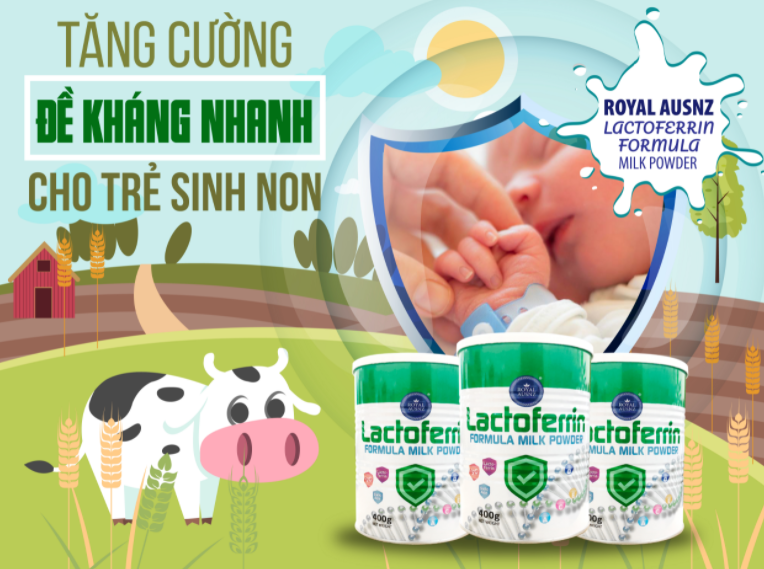  Sữa Hoàng Gia Lactoferrin xanh – sản phẩm sữa non đáng đầu tư nhất trên thị trường sữa hiện nay