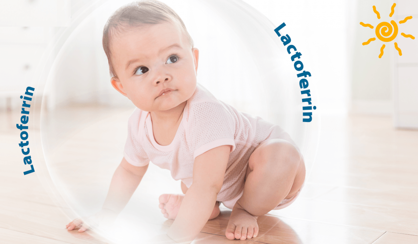  Lactoferrin được ví như tấm khiên vô hình bảo vệ bé trước mầm bệnh