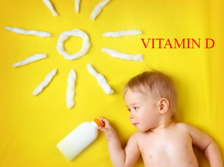 Bổ sung vitamin D cho bé 18 tháng