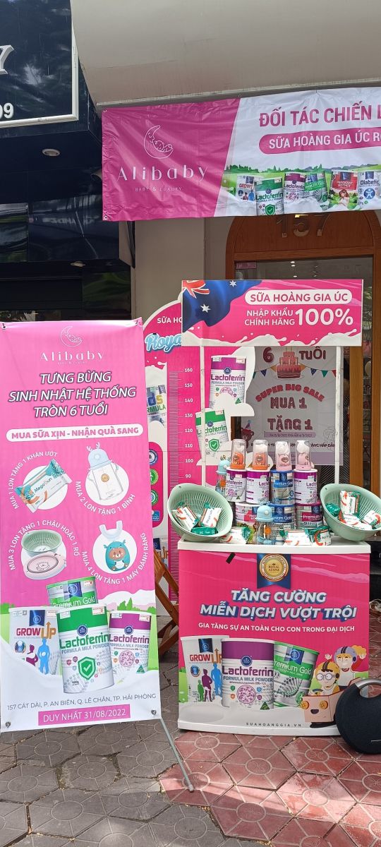 Chương trình Trade & Show của sữa Hoàng Gia Úc