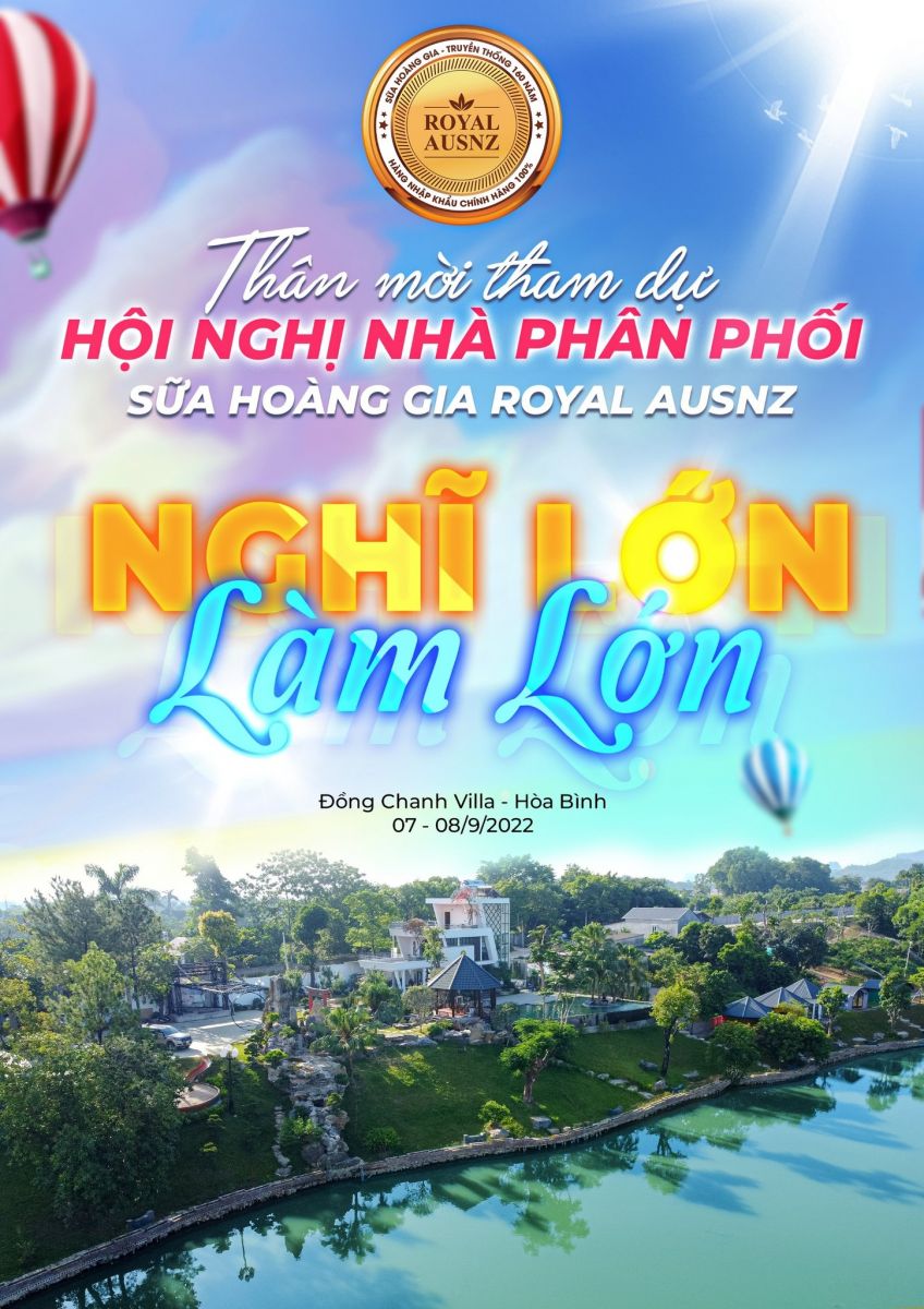 Hội nghị nhà phân phối Sữa Hoàng Gia