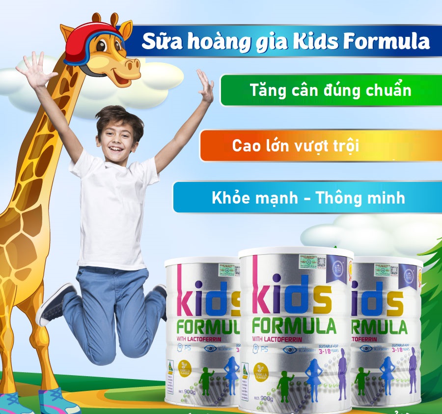 Kids Fuormula phát triển thể chất toàn diện