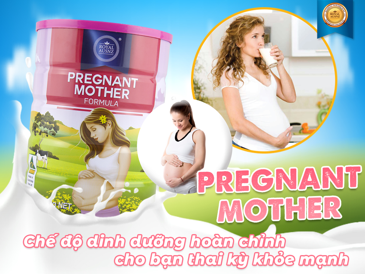 Sữa bột cho bà bầu Royal Ausnz Pregnant Mother Formula 