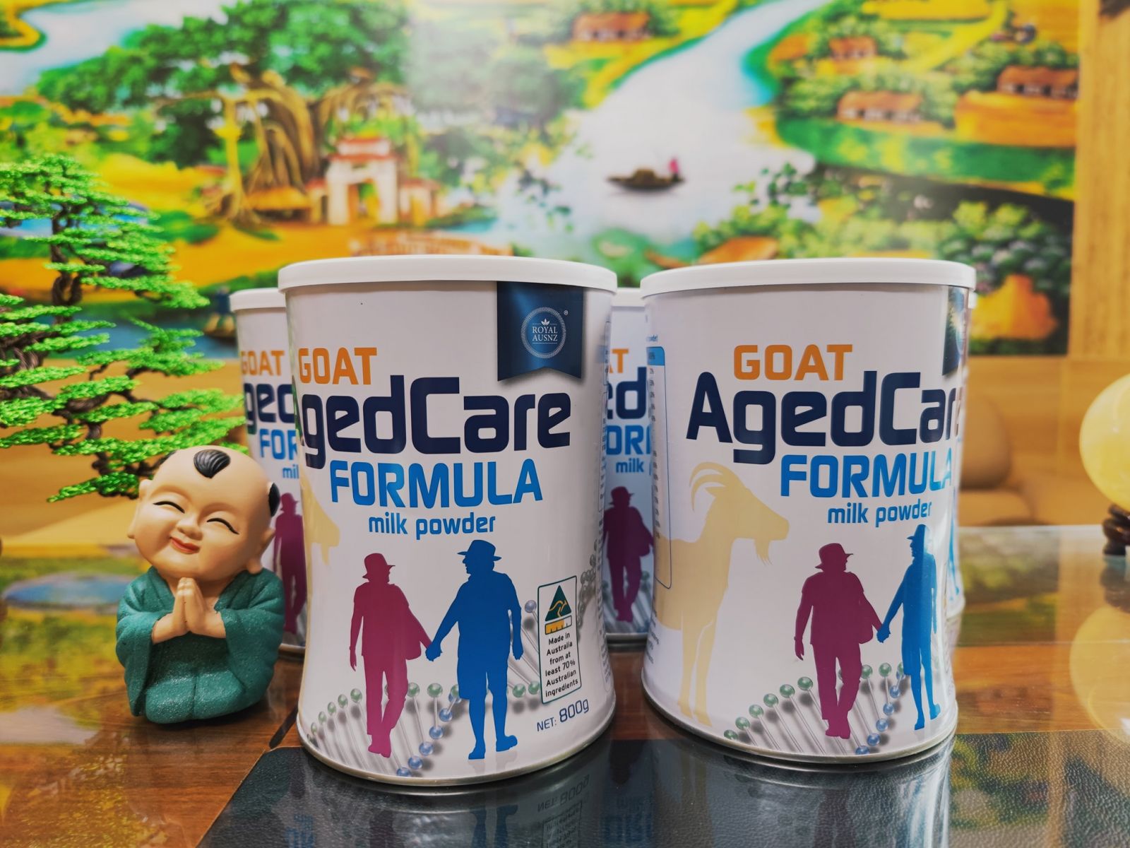 Sữa Dê Hoàng Gia Úc Royal Ausnz Goat Agedcare Formula – Dành cho người trên 40 tuổi