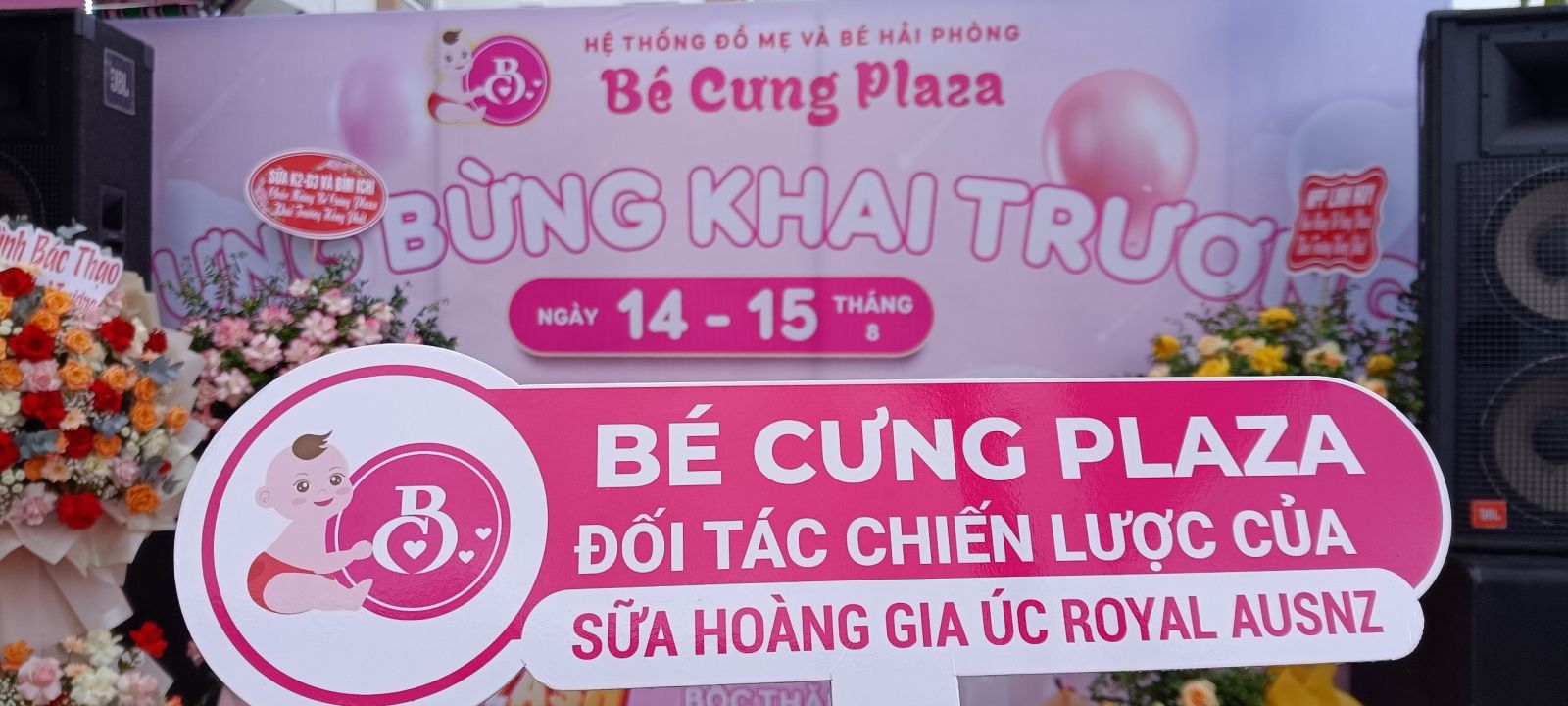 Sữa Hoàng Gia và hành trình Trade and Show cùng Bé Cưng Plaza tại Hải Phòng