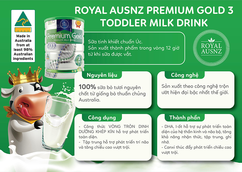 Sữa Hoàng Gia Úc số 3