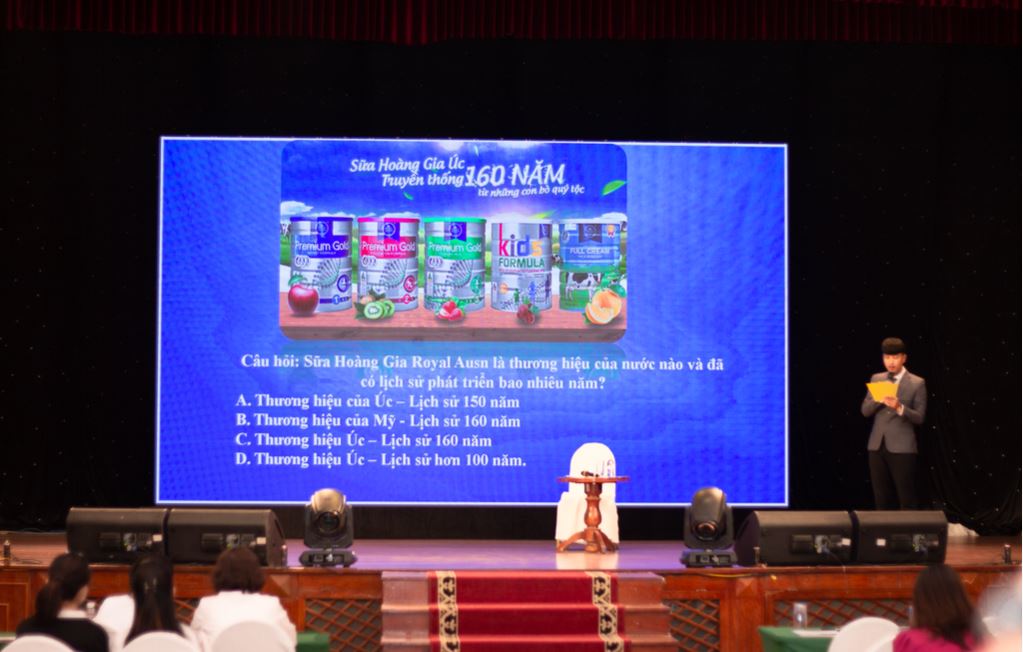 Sữa Hoàng Gia tham dự Hội thảo tiền sản do Bébé Store - Vĩnh Phúc tổ chức