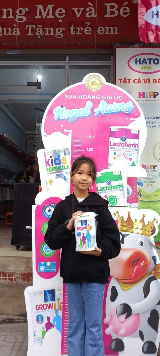 Trade And Show cùng Sữa Hoàng Gia tại Hato Baby Lương Ngọc Quyến, thành phố Thái Nguyên