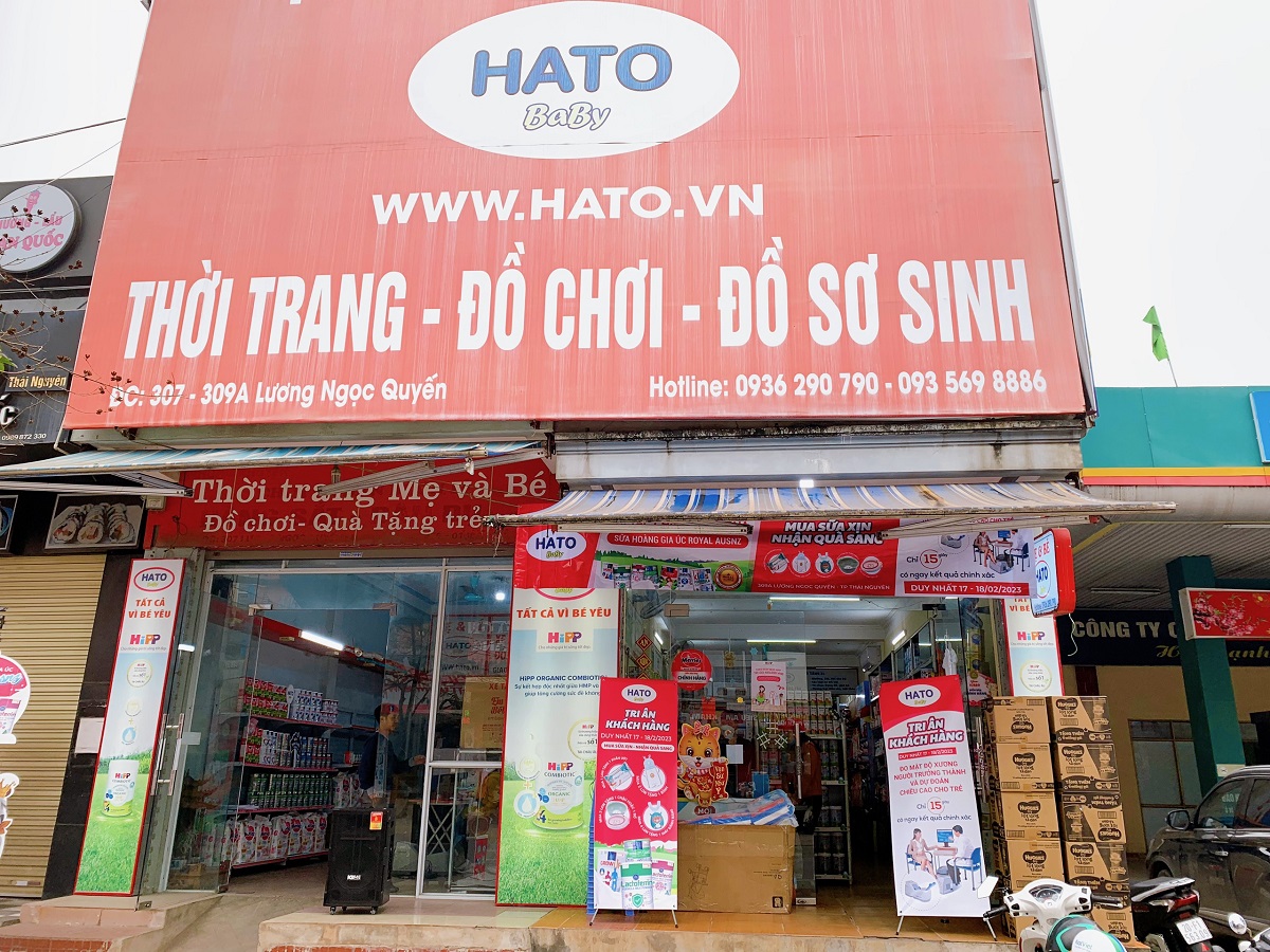 Trade And Show cùng Sữa Hoàng Gia tại Hato Baby Lương Ngọc Quyến, thành phố Thái Nguyên