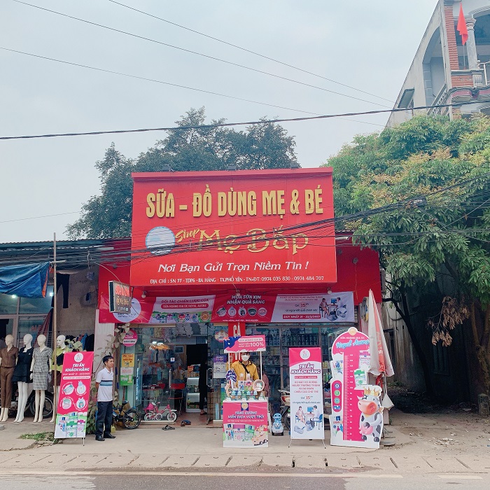 Trade and show shop Mẹ Bắp