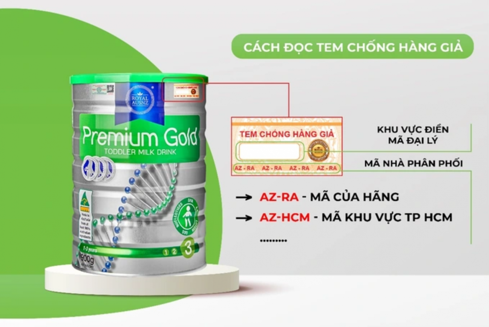 Tem chứng nhận nhập khẩu mới sẽ được phân theo mã màu và mã nhà phân phối.